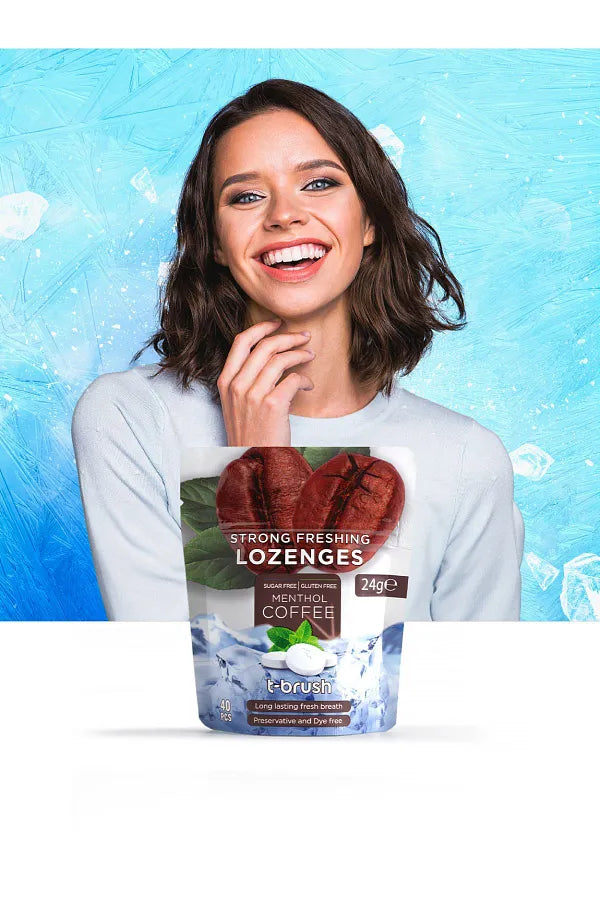 T-brush Lozenges Eucalyptus and Mint Flavor