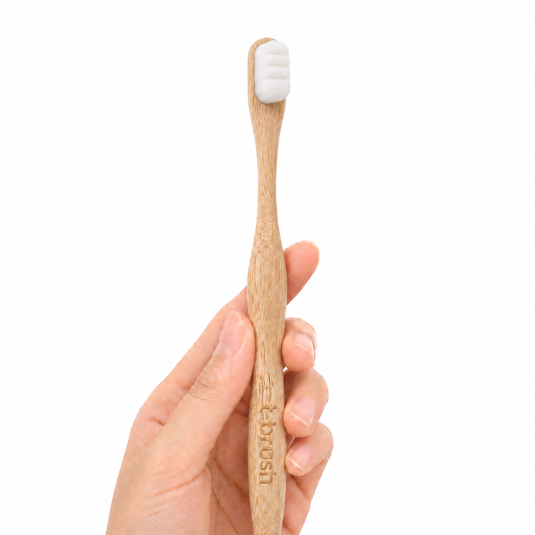 T-brush Adult Nano Bamboo Toothbrush (white) - Ulrta Soft