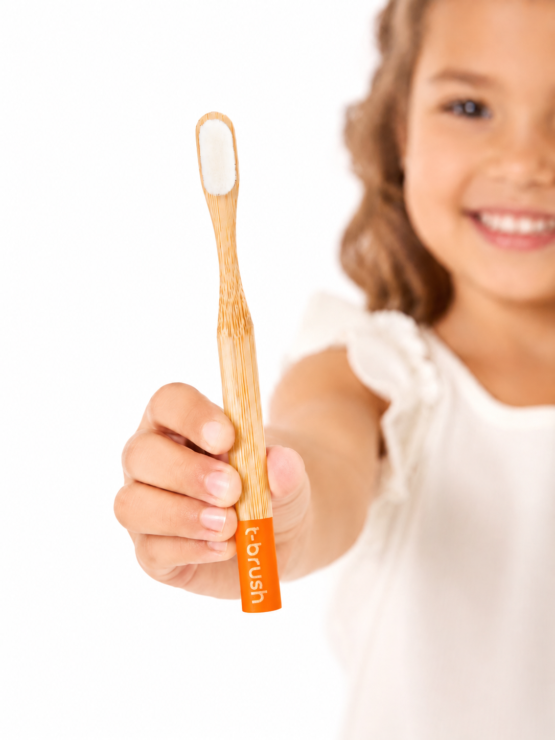 T-brush Nano Kids Toothbrush ( white) - Ultra Soft