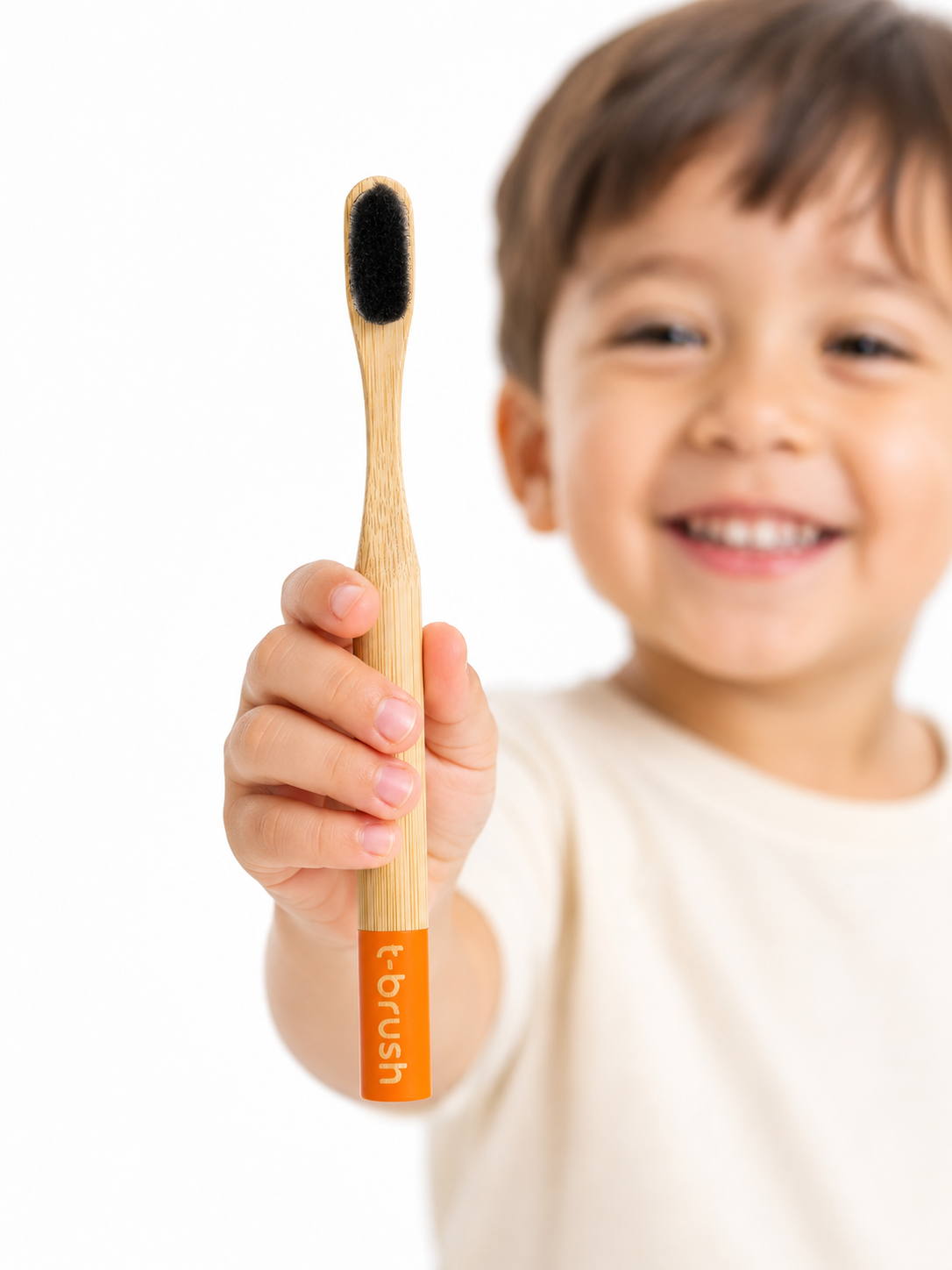T-brush Nano Kids Toothbrush ( black) - Ultra Soft
