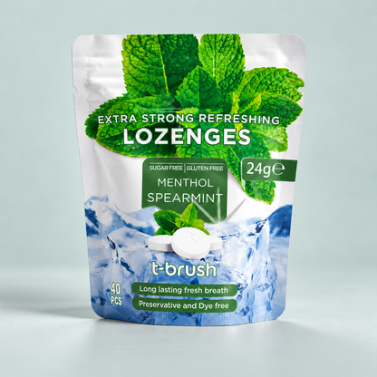 T-brush Lozenges Eucalyptus and Mint Flavor