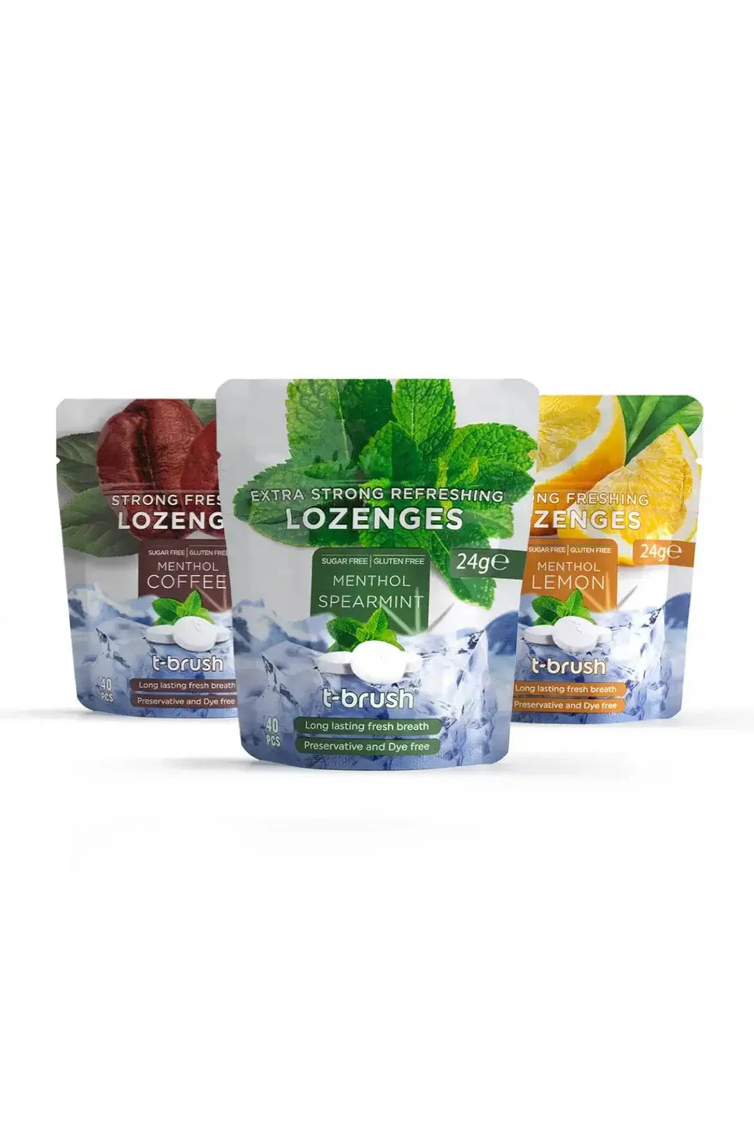 T-brush Lozenges Eucalyptus and Mint Flavor