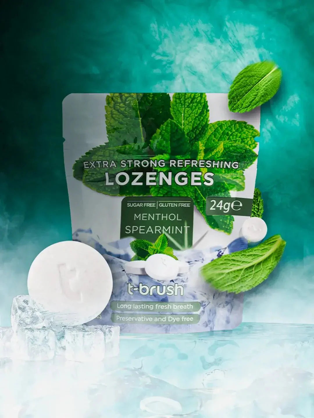 T-brush Lozenges Eucalyptus and Mint Flavor
